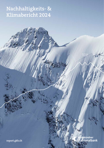 Miniature Graubündner Kantonalbank Rapport de durabilité 2024