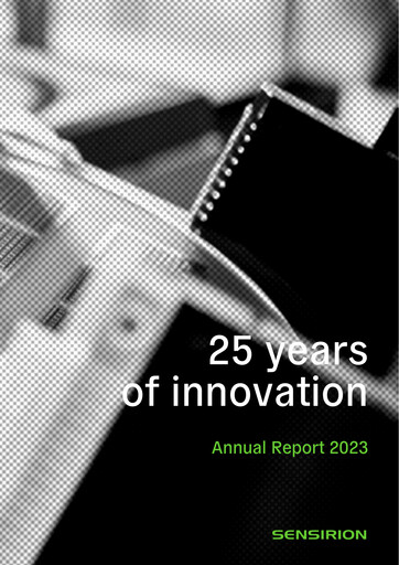 Thumbnail Sensirion Holding Annual Report 2023
