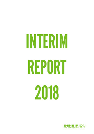 Vorschaubild Sensirion Holding Halbjahresbericht 2018-h1