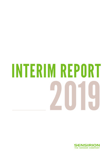 Vorschaubild Sensirion Holding Halbjahresbericht 2019-h1