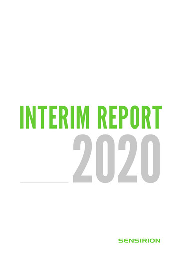 Vorschaubild Sensirion Holding Halbjahresbericht 2020-h1