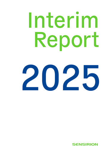 Vorschaubild Sensirion Holding Halbjahresbericht 2025-h1