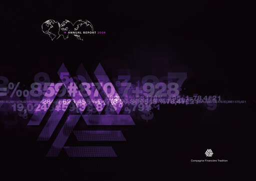 Vorschaubild Compagnie Financière Tradition Jahresbericht 2004