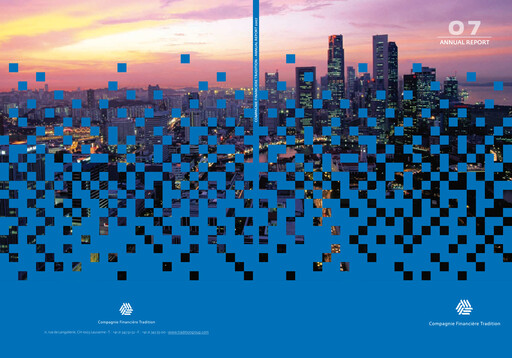 Vorschaubild Compagnie Financière Tradition Jahresbericht 2007