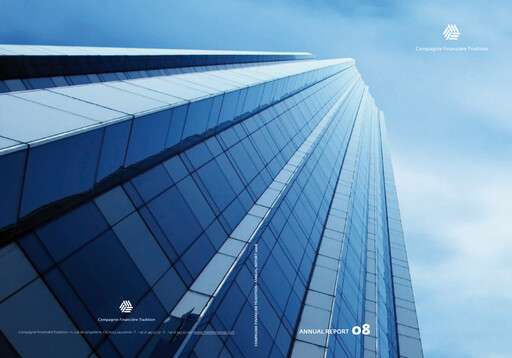Vorschaubild Compagnie Financière Tradition Jahresbericht 2008