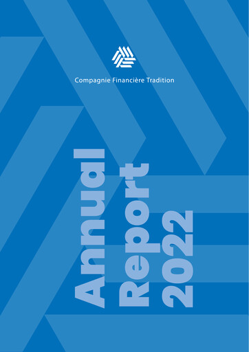 Vorschaubild Compagnie Financière Tradition Jahresbericht 2022
