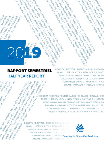 Thumbnail Compagnie Financière Tradition Half-year Report 2019