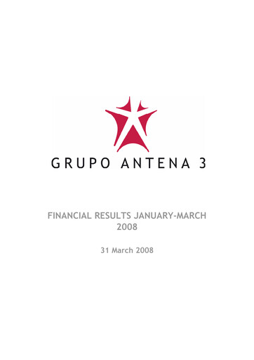 Thumbnail Atresmedia Corporación de Medios de Comunicación, S.A. Quarterly Report 2008-q1