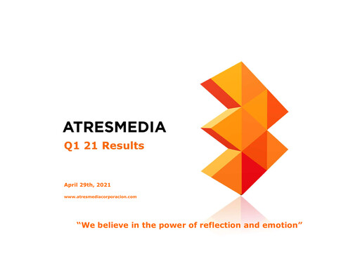 Thumbnail Atresmedia Corporación de Medios de Comunicación, S.A. Quarterly Report 2021-q1