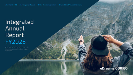 Thumbnail eDreams ODIGEO Annual Report 2026