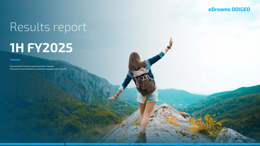 Thumbnail eDreams ODIGEO Half-year Report 2025-h1