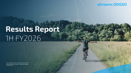 Thumbnail eDreams ODIGEO Half-year Report 2026-h1