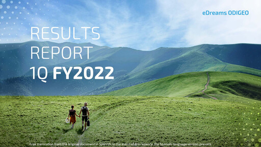 Thumbnail eDreams ODIGEO Quarterly Report 2022-q1