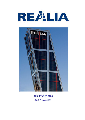 Vorschaubild Realia Business Finanzbericht 2024