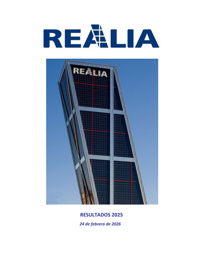 Vorschaubild Realia Business Finanzbericht 2025