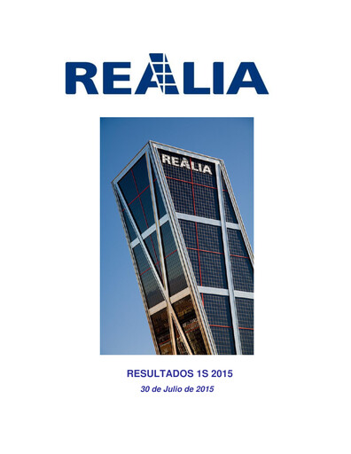 Thumbnail Realia Business Half-year Report 2015-h1