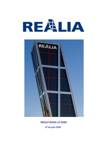 Thumbnail Realia Business Half-year Report 2020-h1