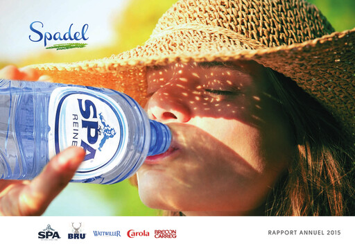 Thumbnail Spadel Annual Report 2015