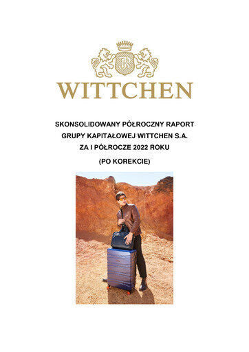 Thumbnail Wittchen Financial Statement 2022-h1
