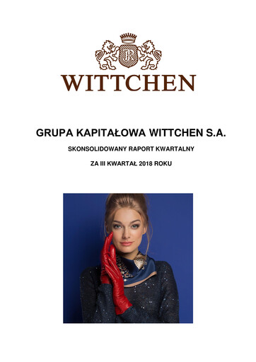 Thumbnail Wittchen Quarterly Report 2018-q3