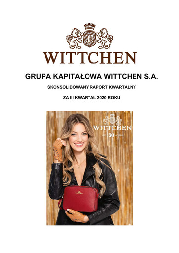 Thumbnail Wittchen Quarterly Report 2020-q3