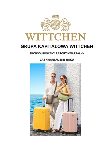 Thumbnail Wittchen Quarterly Report 2025-q1