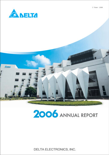 Thumbnail Delta Electronics Annual Report 2006