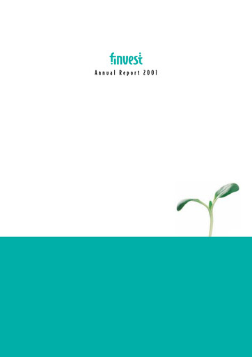 Thumbnail eQ Oyj Annual Report 2001