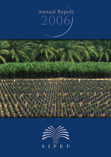 Vorschaubild Sipef Jahresbericht 2006
