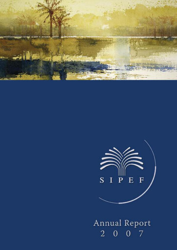 Vorschaubild Sipef Jahresbericht 2007