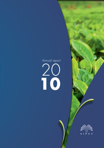 Vorschaubild Sipef Jahresbericht 2010