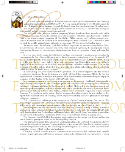 Thumbnail United Spirits
 Annual Report 2003-2004