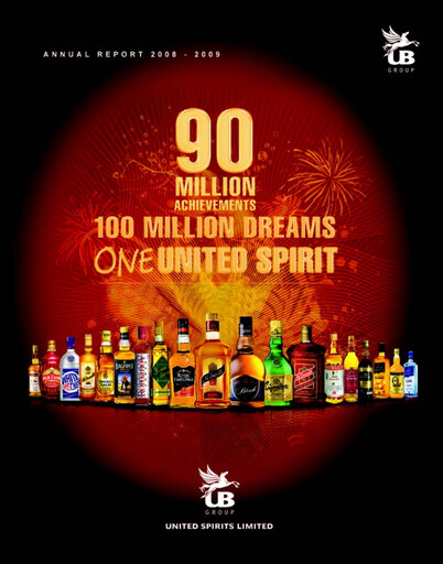 Thumbnail United Spirits
 Annual Report 2008-2009
