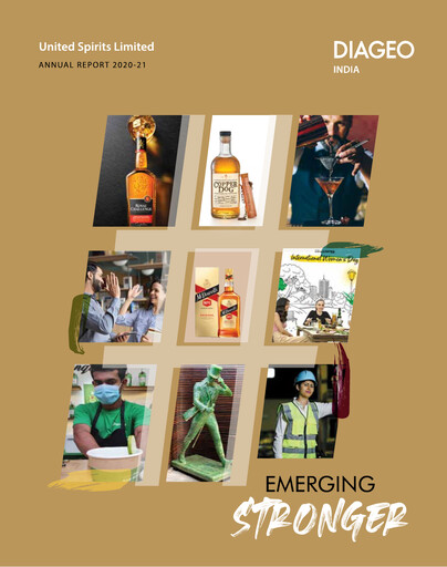 Thumbnail United Spirits
 Annual Report 2020-2021