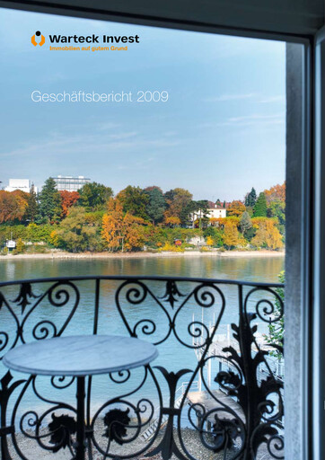 Thumbnail Warteck Invest Annual Report 2009