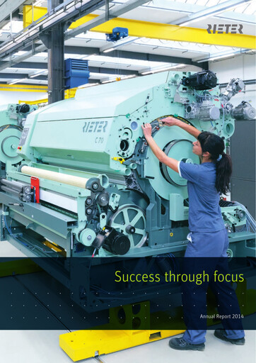 Thumbnail Rieter Holding Annual Report 2014