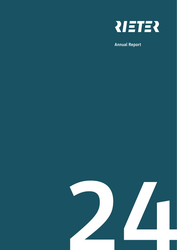 Thumbnail Rieter Holding Annual Report 2024