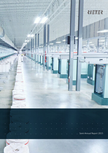 Thumbnail Rieter Holding Half-year Report 2015