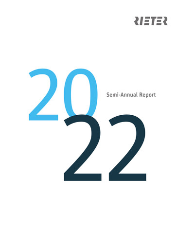 Thumbnail Rieter Holding Half-year Report 2022