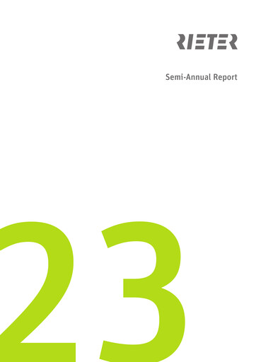 Thumbnail Rieter Holding Half-year Report 2023