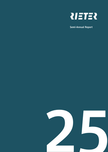 Thumbnail Rieter Holding Half-year Report 2025