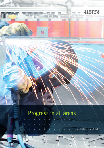 Thumbnail Rieter Holding Sustainability Report 2014