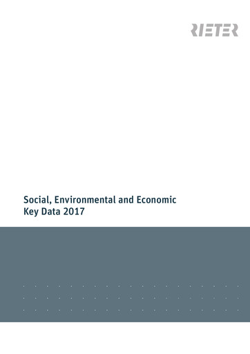 Thumbnail Rieter Holding Sustainability Report 2017