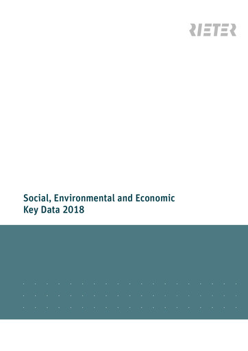 Thumbnail Rieter Holding Sustainability Report 2018