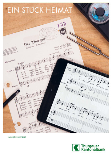 Thumbnail Thurgauer Kantonalbank Annual Report 2016