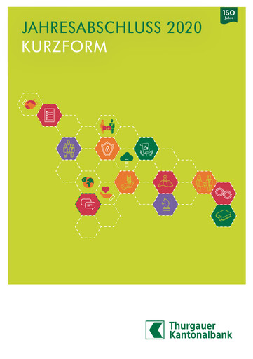 Vorschaubild Thurgauer Kantonalbank Finanzmitteilung 2020
