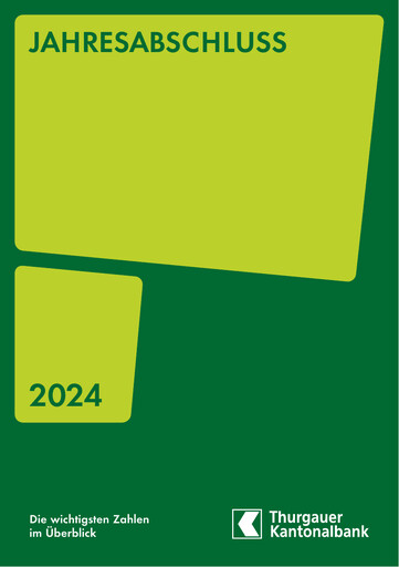 Vorschaubild Thurgauer Kantonalbank Finanzmitteilung 2024