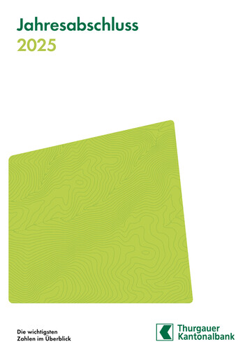 Vorschaubild Thurgauer Kantonalbank Finanzmitteilung 2025