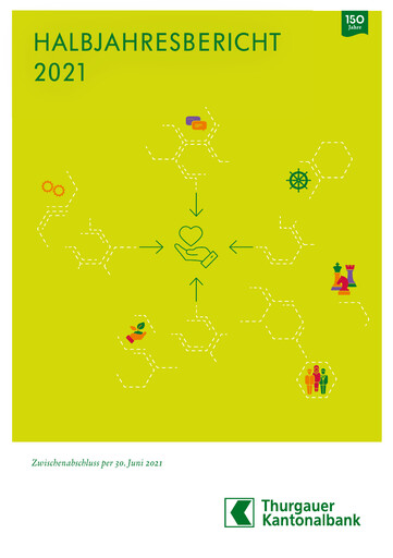 Vorschaubild Thurgauer Kantonalbank Halbjahresbericht 2021-h1