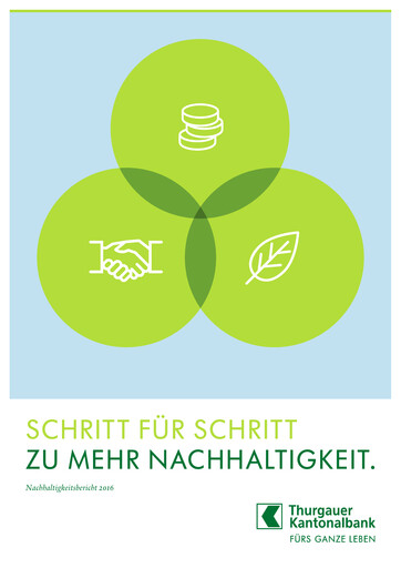 Vorschaubild Thurgauer Kantonalbank Nachhaltigkeitsbericht 2016